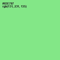 #83E787 - Granny Smith Apple Color Image