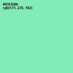 #83EBB6 - Algae Green Color Image