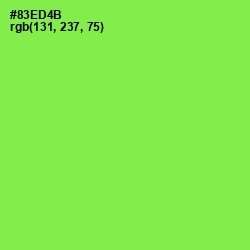 #83ED4B - Conifer Color Image