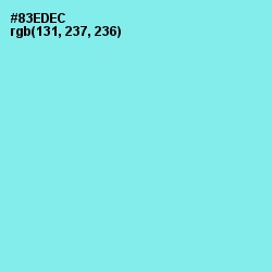 #83EDEC - Anakiwa Color Image