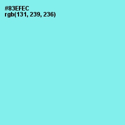 #83EFEC - Anakiwa Color Image