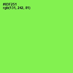 #83F251 - Conifer Color Image