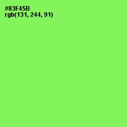 #83F45B - Conifer Color Image