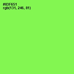 #83F651 - Conifer Color Image
