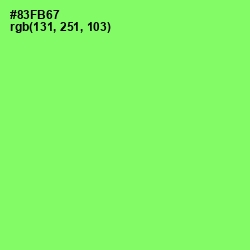 #83FB67 - Conifer Color Image