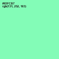 #83FCB7 - Algae Green Color Image