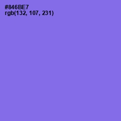 #846BE7 - True V Color Image