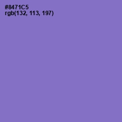 #8471C5 - True V Color Image