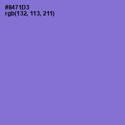 #8471D3 - True V Color Image