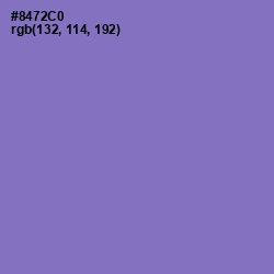 #8472C0 - True V Color Image