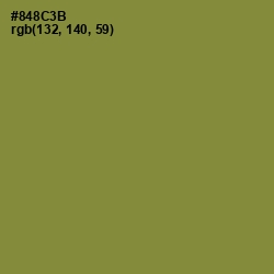 #848C3B - Sycamore Color Image