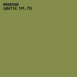 #848D4B - Clay Creek Color Image