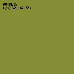 #848E35 - Sycamore Color Image