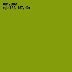 #849D0A - Olive Color Image