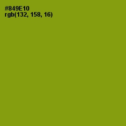 #849E10 - Olive Color Image