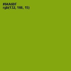 #84A60F - Citron Color Image