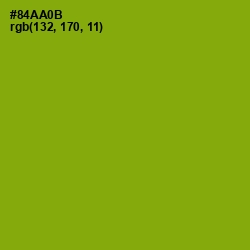 #84AA0B - Citron Color Image