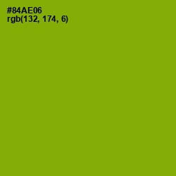 #84AE06 - Citron Color Image