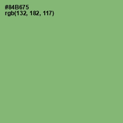 #84B675 - Olivine Color Image