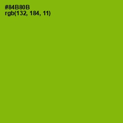 #84B80B - Citron Color Image