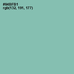 #84BFB1 - Gulf Stream Color Image