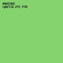 #84D36E - Conifer Color Image