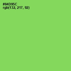 #84D95C - Conifer Color Image