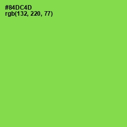 #84DC4D - Conifer Color Image