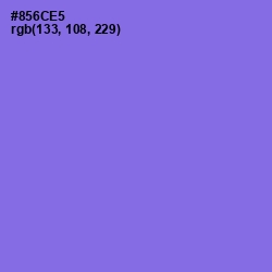 #856CE5 - True V Color Image