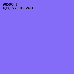 #856CF8 - Medium Purple Color Image