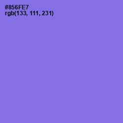 #856FE7 - True V Color Image