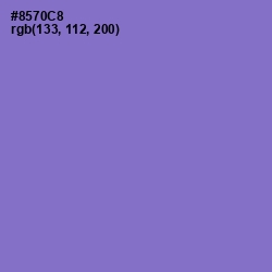 #8570C8 - True V Color Image