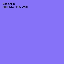 #8572F8 - Medium Purple Color Image