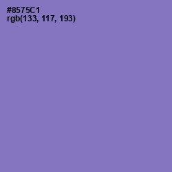 #8575C1 - True V Color Image