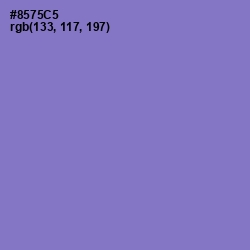 #8575C5 - True V Color Image