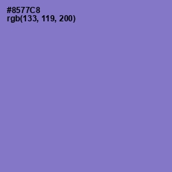 #8577C8 - True V Color Image