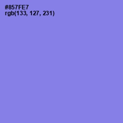 #857FE7 - True V Color Image