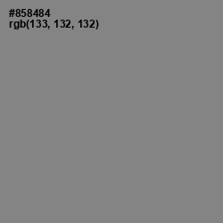 #858484 - Gunsmoke Color Image