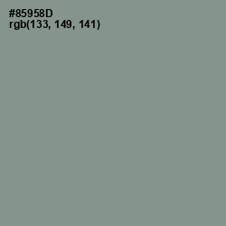 #85958D - Spanish Green Color Image