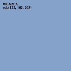 #85A2CA - Polo Blue Color Image