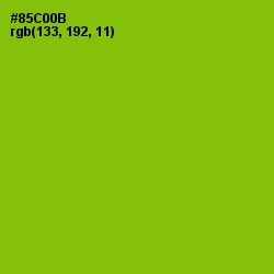 #85C00B - Pistachio Color Image