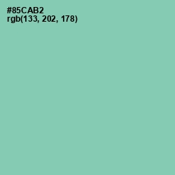 #85CAB2 - Vista Blue Color Image