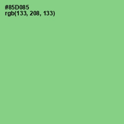 #85D085 - Feijoa Color Image