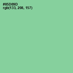 #85D09D - Feijoa Color Image