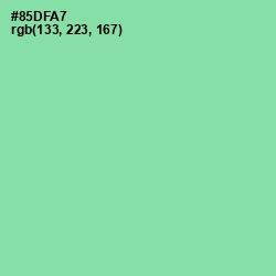 #85DFA7 - Vista Blue Color Image