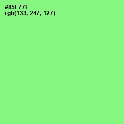 #85F77F - Conifer Color Image