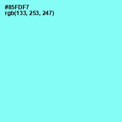 #85FDF7 - Anakiwa Color Image