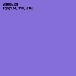#866ED8 - True V Color Image