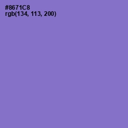 #8671C8 - True V Color Image