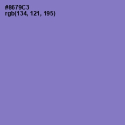 #8679C3 - True V Color Image